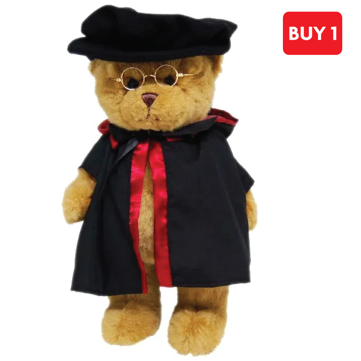 Graduation Doctor PHD Hat Bear – 36cm