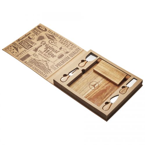 St. Andrews Magnetic CheeseBoard And Knife Set – D388