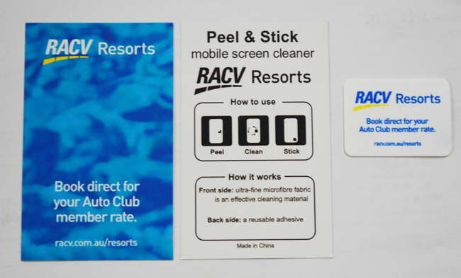 Screen Cleaner on Backing Card – PK16015C