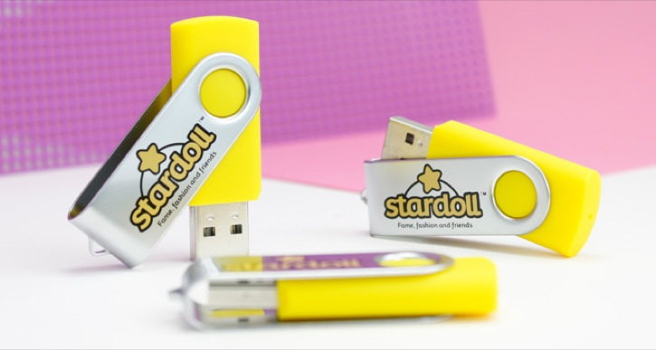 Printed Swivel USB