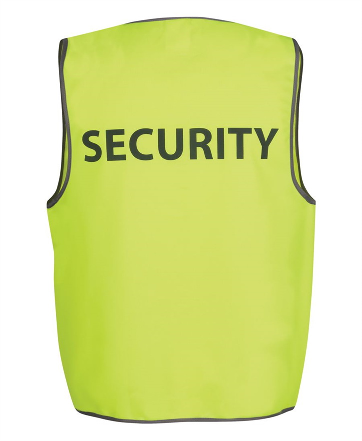 Hi Vis Safety Vest SECURITY – JB6HVS5