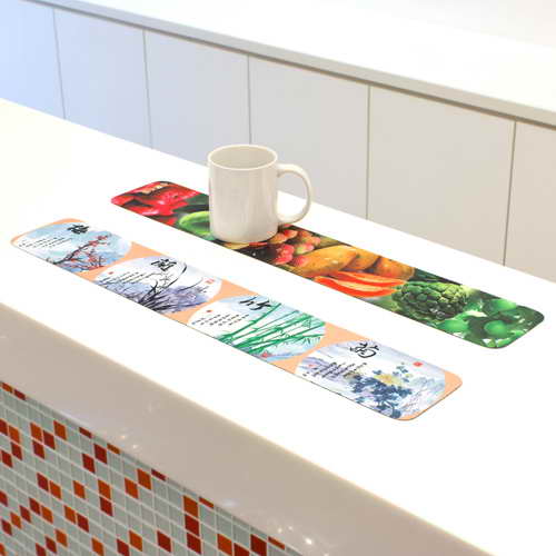 Small Non-slip Counter Bar Mat 600 x 100mm