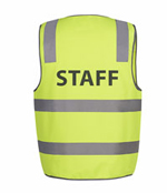 Hi Vis D+N Safety Vest STAFF – JB6DNS5