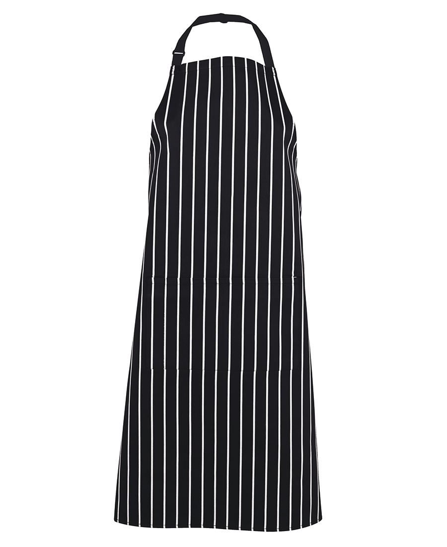 BIB STRIPED APRON WITH POCKET – 5BS