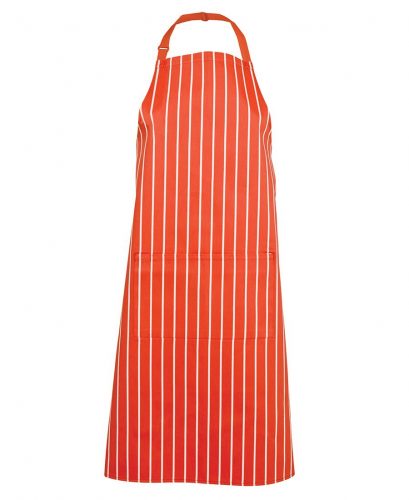 BIB STRIPED APRON WITH POCKET – 5BS