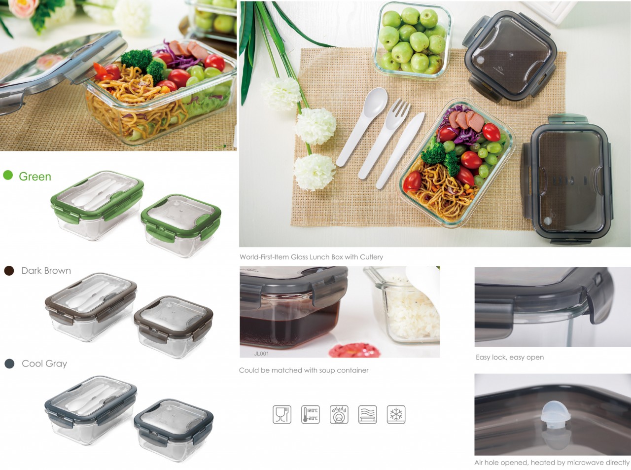 JL001 – Premium Lunch Box