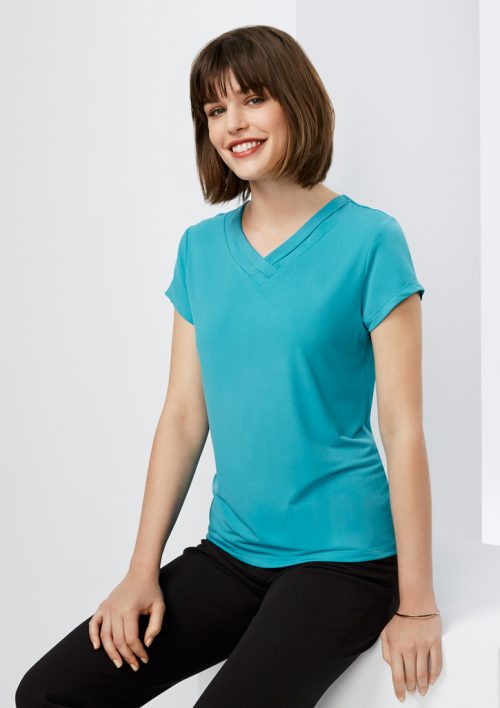 Ladies Lana Short Sleeve Top – K819LS