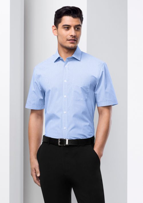 Mens Euro Short Sleeve Shirt – S812MS
