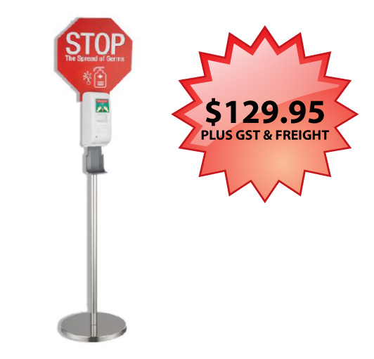 Promotional Hand Sanitiser Dispenser with Stand – HSDS1