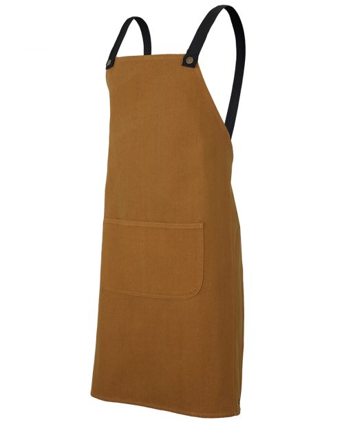 CROSS BACK CANVAS APRON – 5ACBC
