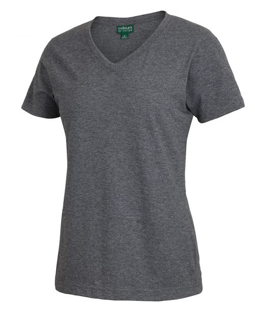 C OF C LADIES V-NECK TEE – 1VT1