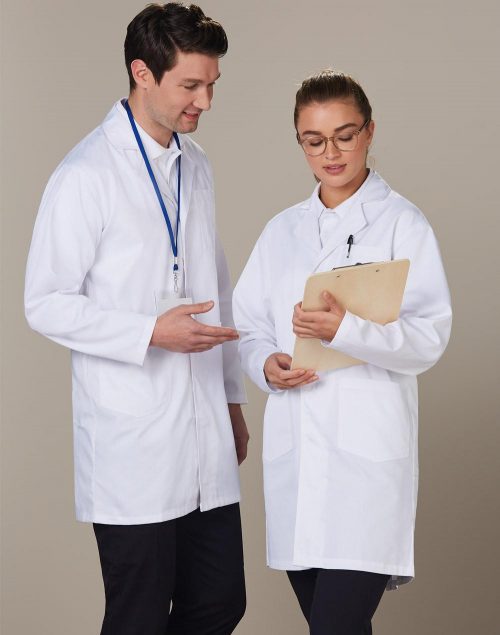 Unisex Long Sleeve Lab Coat – M7632