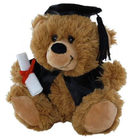 GRADUATION BEAR BROWN – 18cm, 23cm